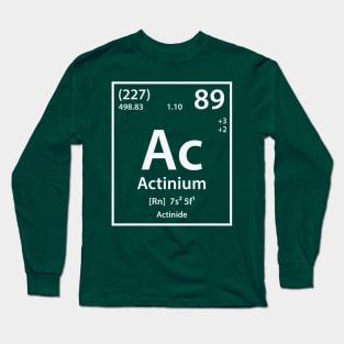 Actinium Element Long Sleeve T-Shirt